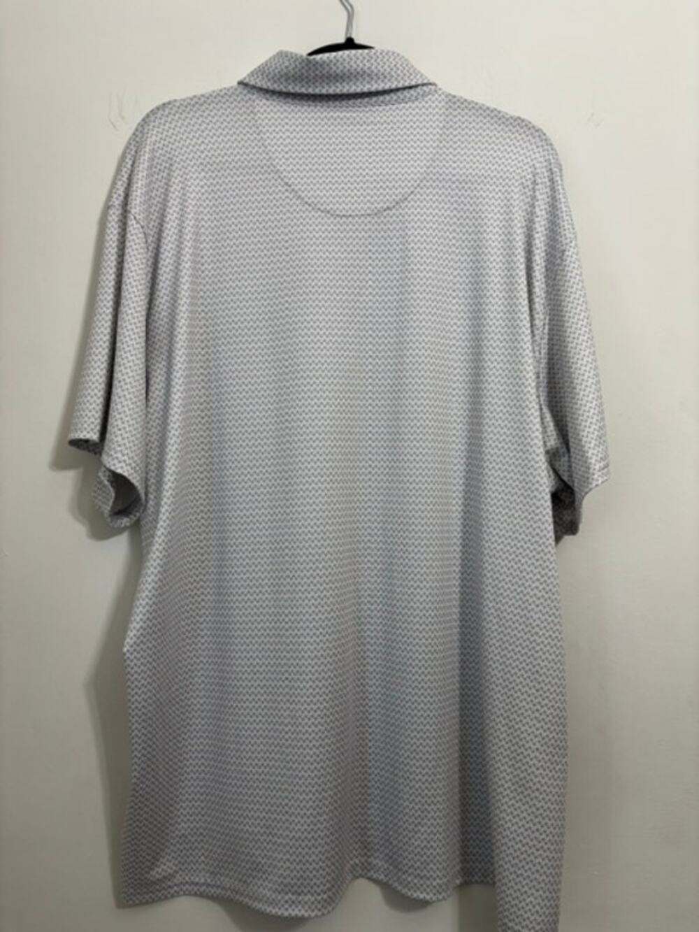 Bonobos Golf Shirt Polo Mens XXL 2XL Vented Geometic Print Standard Fit Active